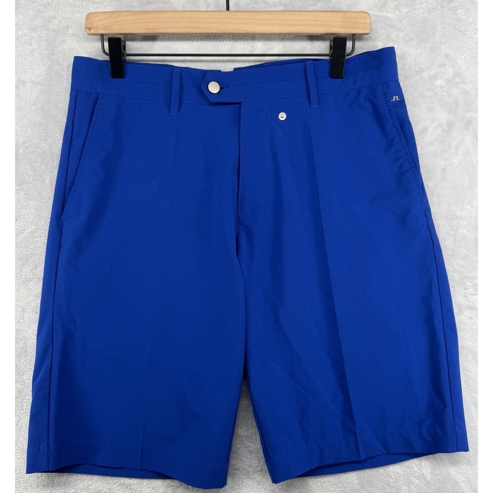 J. LINDBERGH Shorts Blue Performance Golf Sport Casual Men's Size‎ 31 x 10.5"